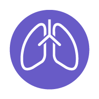 icon of pancreas inside circle