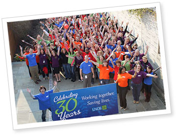 UNOS celebrates its 30 year anniversary. UNOS celebrates its 30 year anniversary.